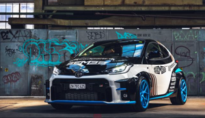 Yaris GR von trackparts.ch mit LithiumNEXT TRACK60