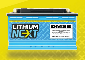LithiumNEXT mit DMSB Zulassung